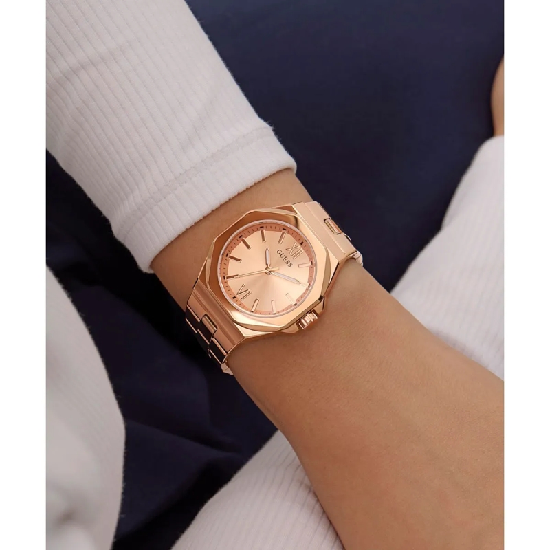 Guess Quarzuhr Quarz-Analoguhr Empress rosa(Image 3)