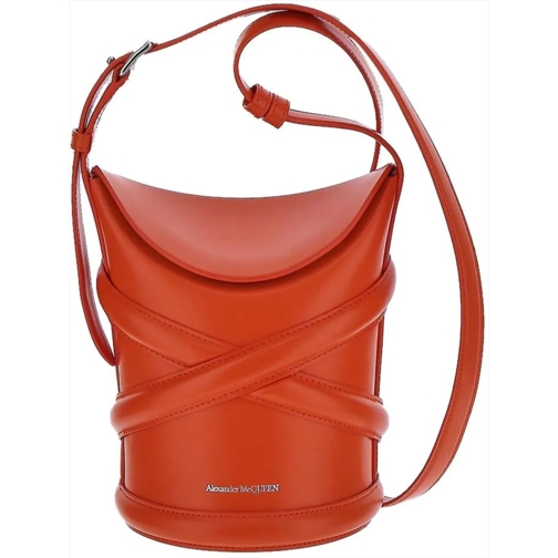 Alexander McQueen Schultertasche The Curve Bag orange