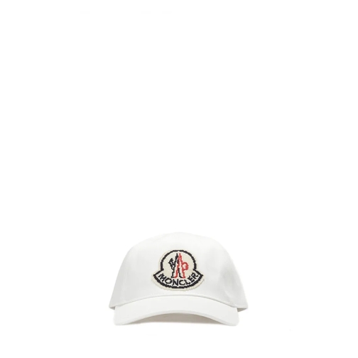 Moncler Chapeau Hat With Logo White