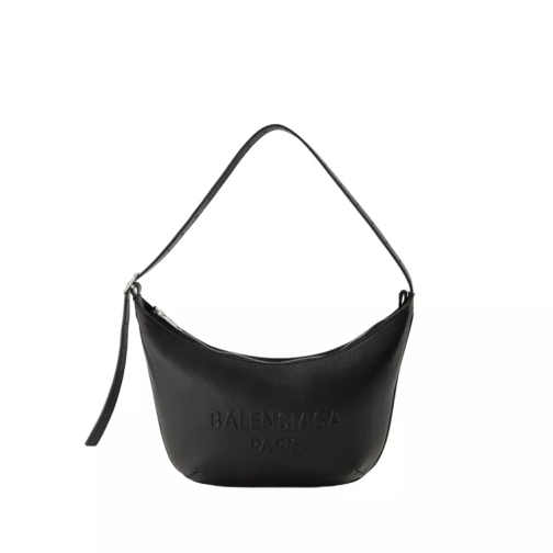 Balenciaga Mary Kate Sling Shoulder Bag - Leather - Black Black Hobotas