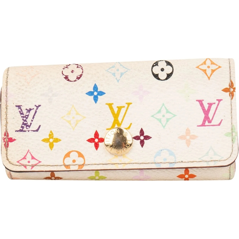 Louis Vuitton Geldbörse Louis Vuitton Limited Murakami Multicolor Keyholde weiß