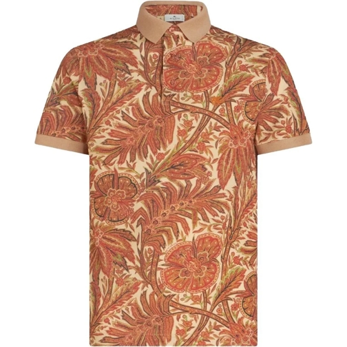 Etro  Paisley Foliage Polo Shirt mehrfarbig