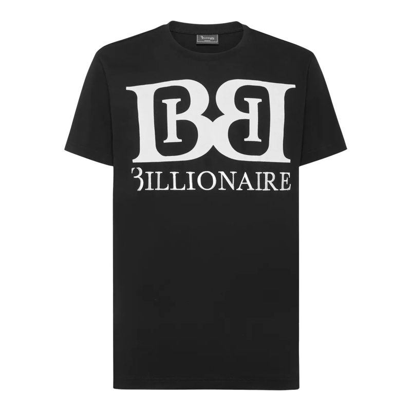 BILLIONAIRE T-Shirt T-Shirt Rundhalsausschnitt Ss schwarz