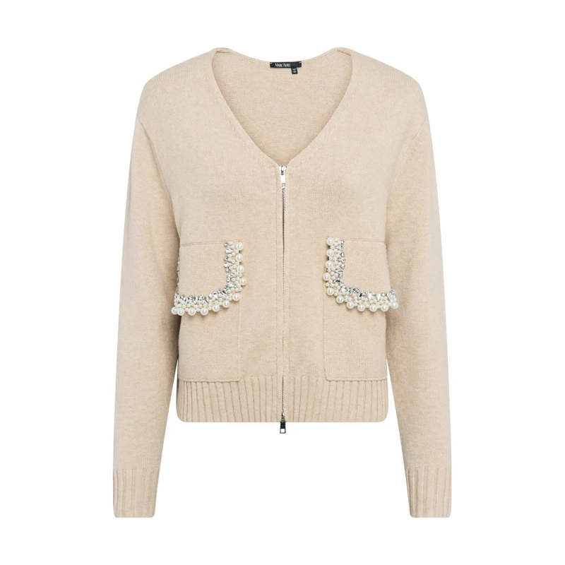 Marc Aurel  Strickjacke beige