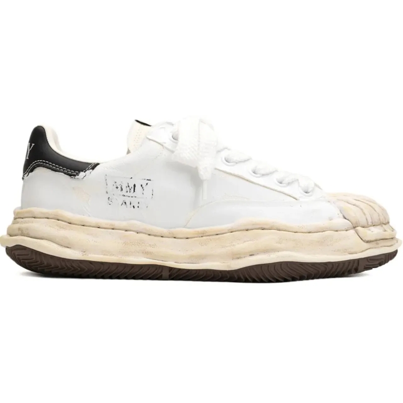 Maison Mihara Yasuhiro Sneaker basse Blakey Low Top Sneaker White weiß