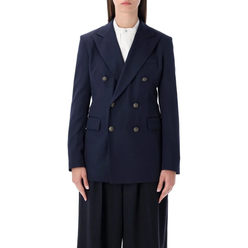 Polo Ralph Lauren Blazer Navy Double-Breasted Blazer Blue