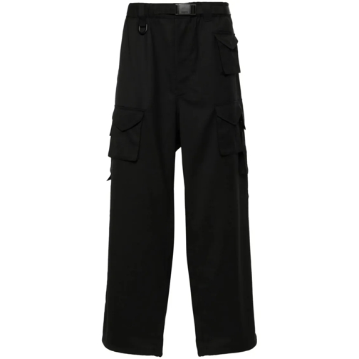 Y-3 Black Cargo Pants Black 