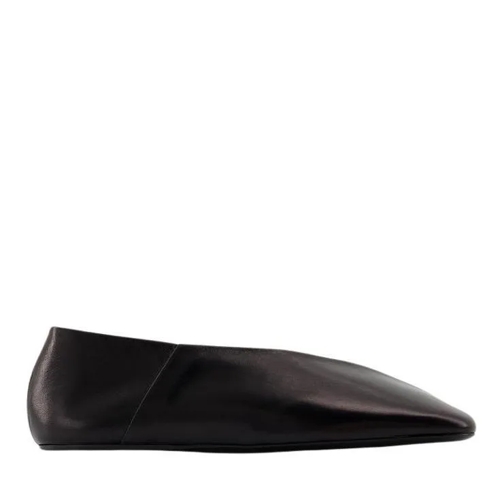 Jil Sander Ballerine Ballerinas - Leather - Black Black