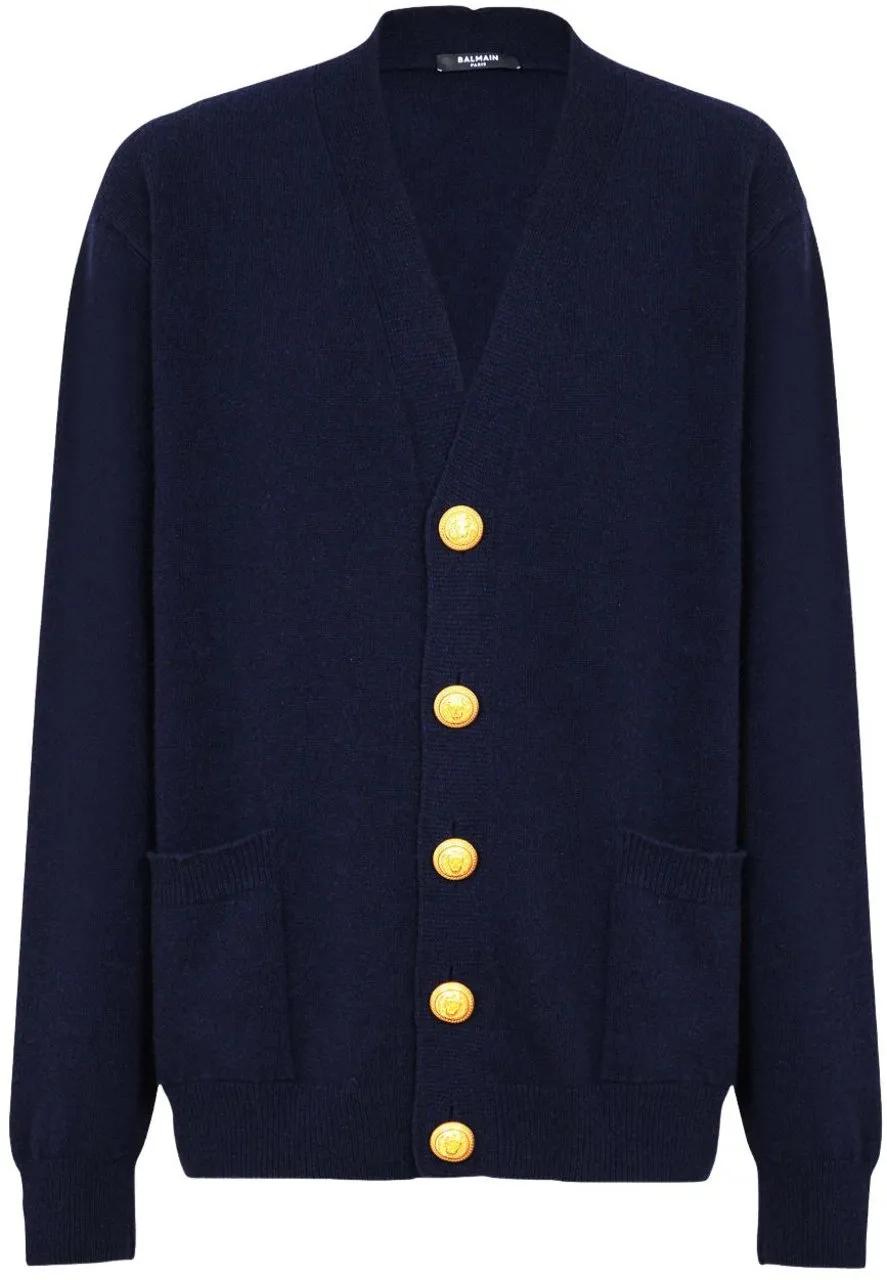 Thumbnail - Balmain - Jackets Blue - Größe XXL - blue