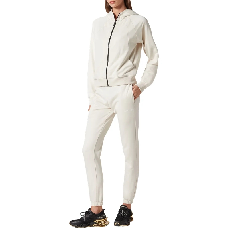 Plein Sport Daunenjacke Sweatjacke Mit Kapuze beige(Image 4)