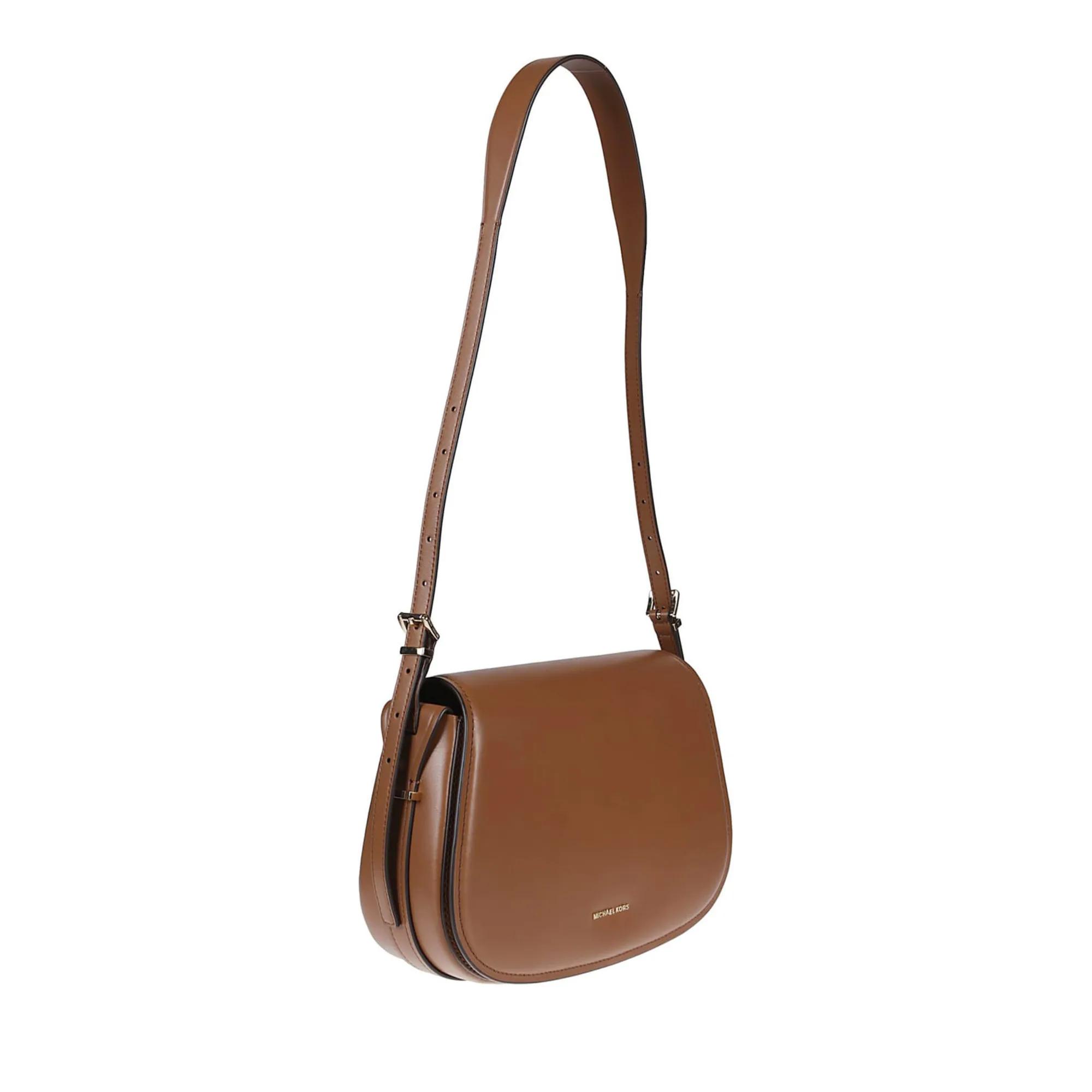 Michael Kors Crossbody bags Medium Lydia Flap Messenger Bag Brown in bruin