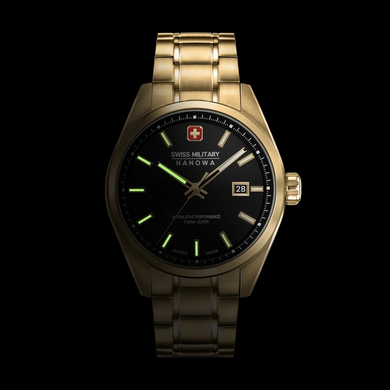 Swiss Military Hanowa Quarzuhr Quarzuhr Pioneer gold(Image 6)