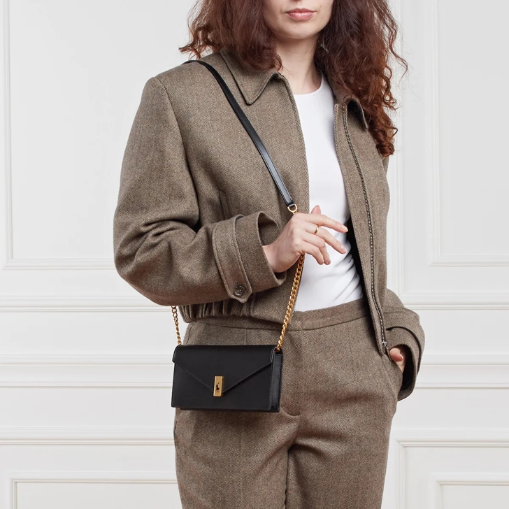 Polo Ralph Lauren P Id Wlt Chn-Wallet On A Chain-Small Black