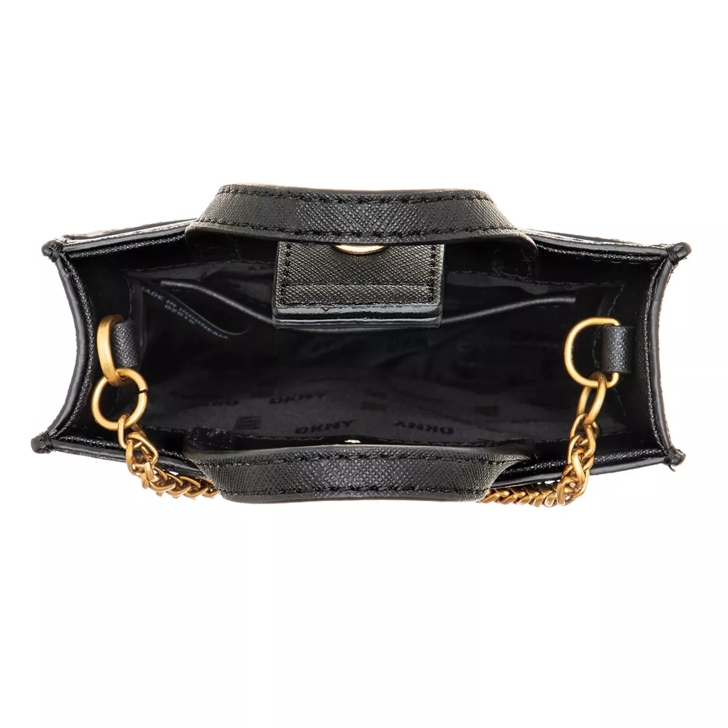 DKNY Minnie Shoulder Bag Black/Black, Mini Bag