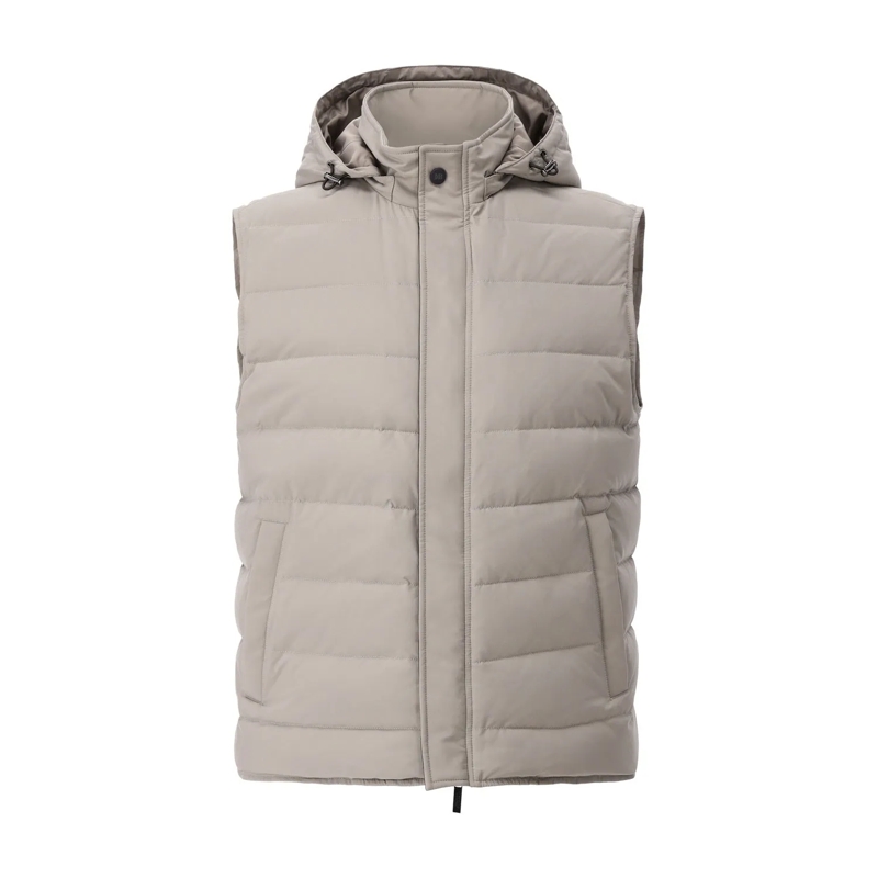 Maurizio Baldassari  Steppweste mit Daunen Beige