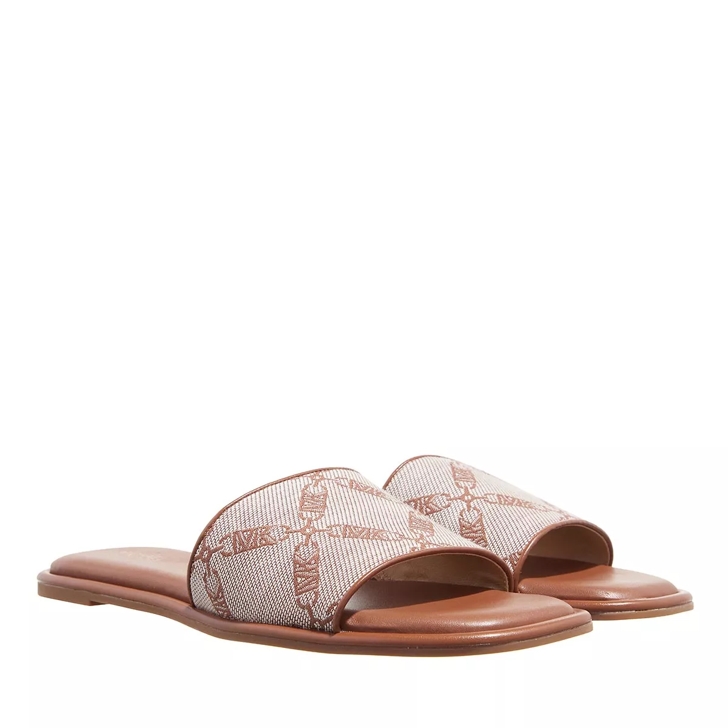 Michael Kors Hayworth Slide Natural Luggage Slide