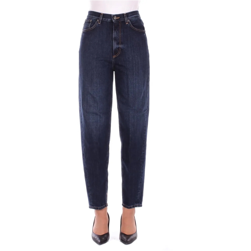 Dondup Jeans à jambe droite Jeans Denim blau