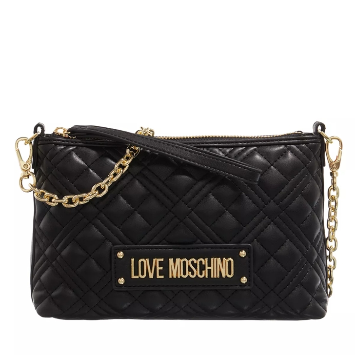 Love Moschino Borsa Quilted Pu Nero | Crossbody Bag