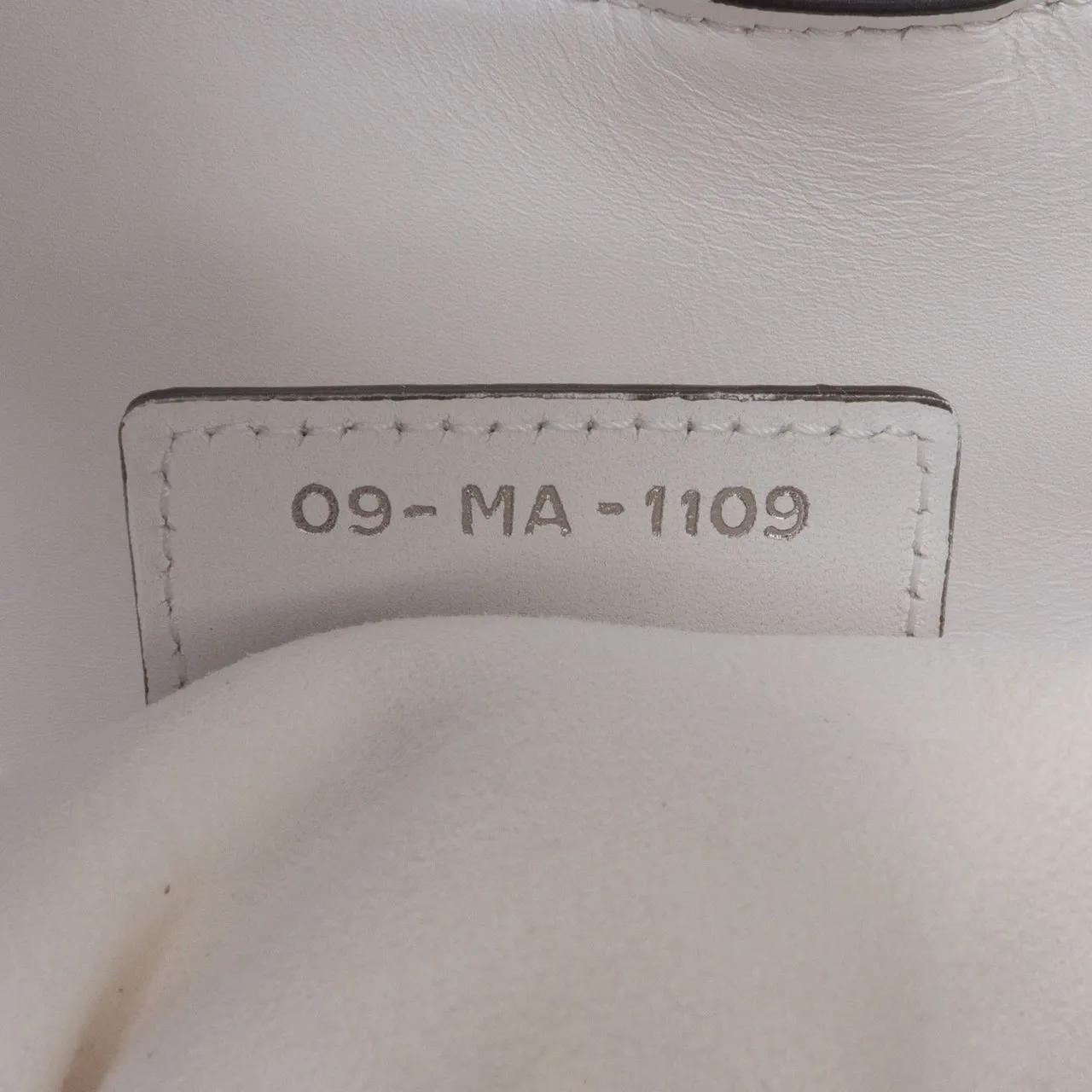 Thumbnail - Christian Dior Hobo Bags - Smooth Calfskin Saddle Bag - Gr. unisize - in Weiß - für Damen