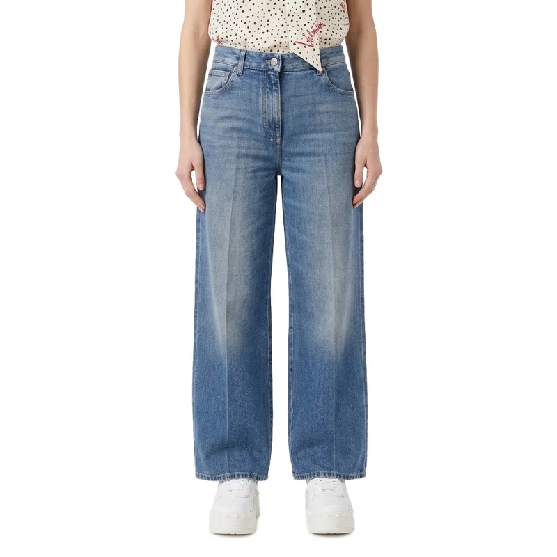Valentino Garavani Jeans Wide-Leg Jeans blau(Image 2)