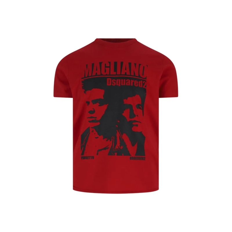 Dsquared2 T-shirt Logo T-Shirt – Red Red
