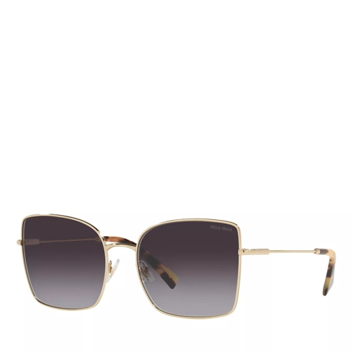 Miu Miu Woman Sunglasses 0MU 51WS Pale Gold Occhiali da sole