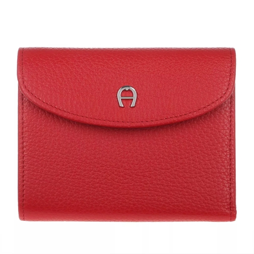 AIGNER Basics Burnt Red Vikbar plånbok