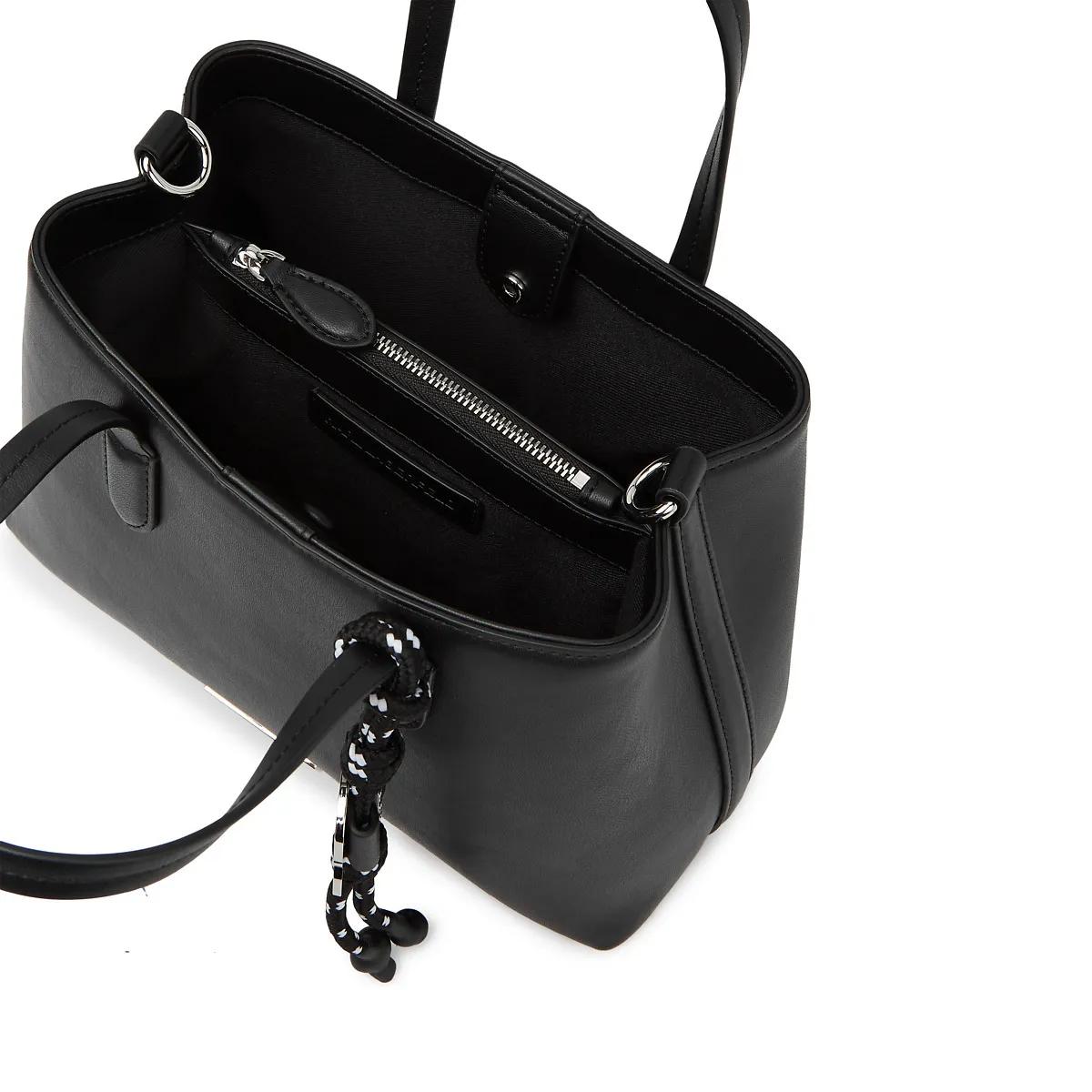 Thumbnail - Karl Lagerfeld Shopper - Ikon Glatte kleine Tote Bag - Gr. unisize - in Schwarz - für Damen