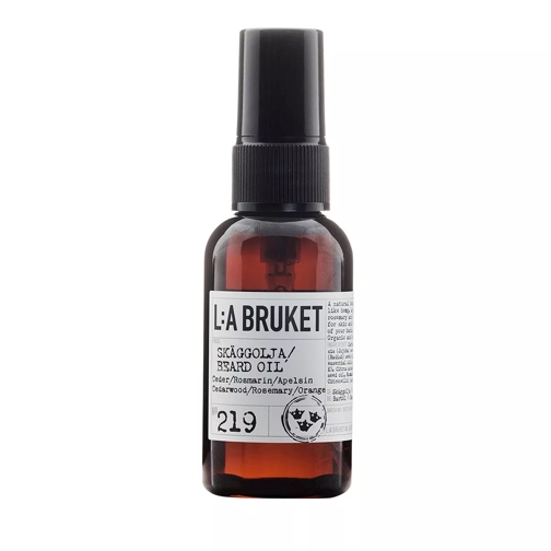 L:A BRUKET 219 Beard Oil Cedarwood/ Rosemary/ Orange Bartpflege