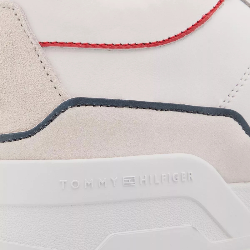 Tommy Hilfiger Sneaker haut de gamme High Cut Basket Sneaker White(Image 4)