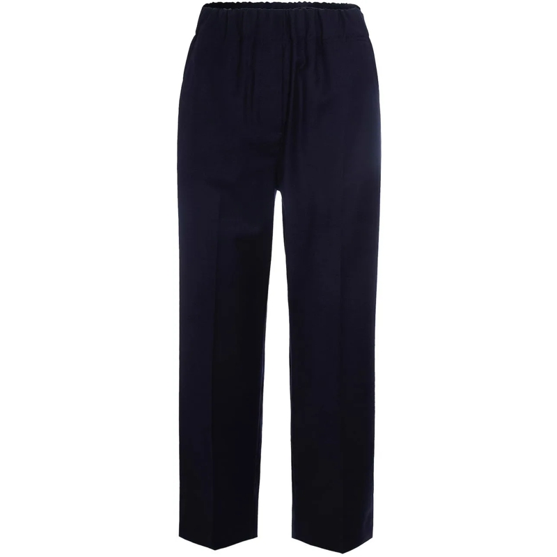 Max Mara  Hateley - Wool Flannel Trousers Black