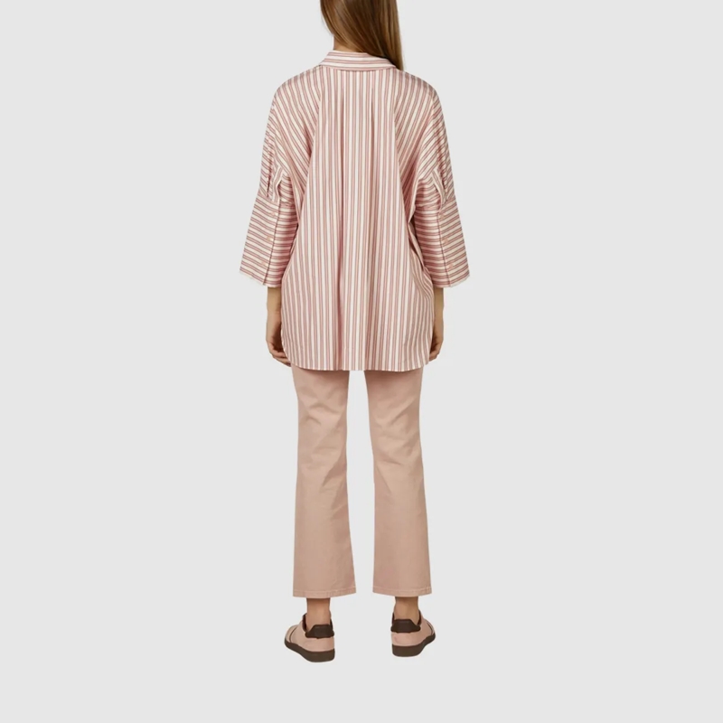 Marc Aurel Hose Flared Jeans rose(Image 4)