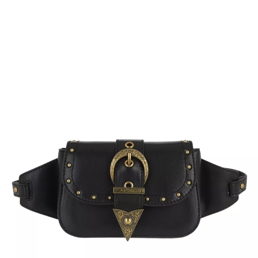 Versace Jeans Couture Belt Bag Leather Nero Gürteltasche