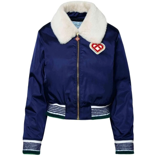 Casablanca Übergangsjacke Casablanca Bomber Jacket blau