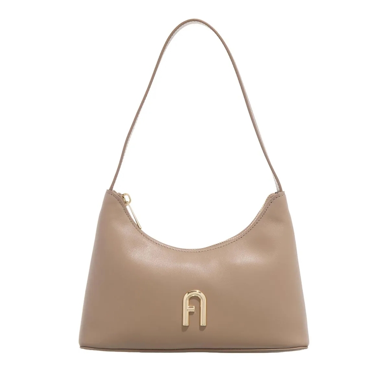 Furla Schultertasche Furla Diamante Mini Shoulder B Greige