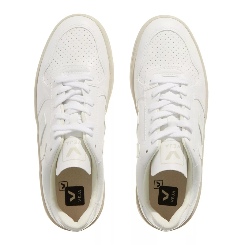 Veja Low-Top-Sneaker V-10 Full White(Image 4)