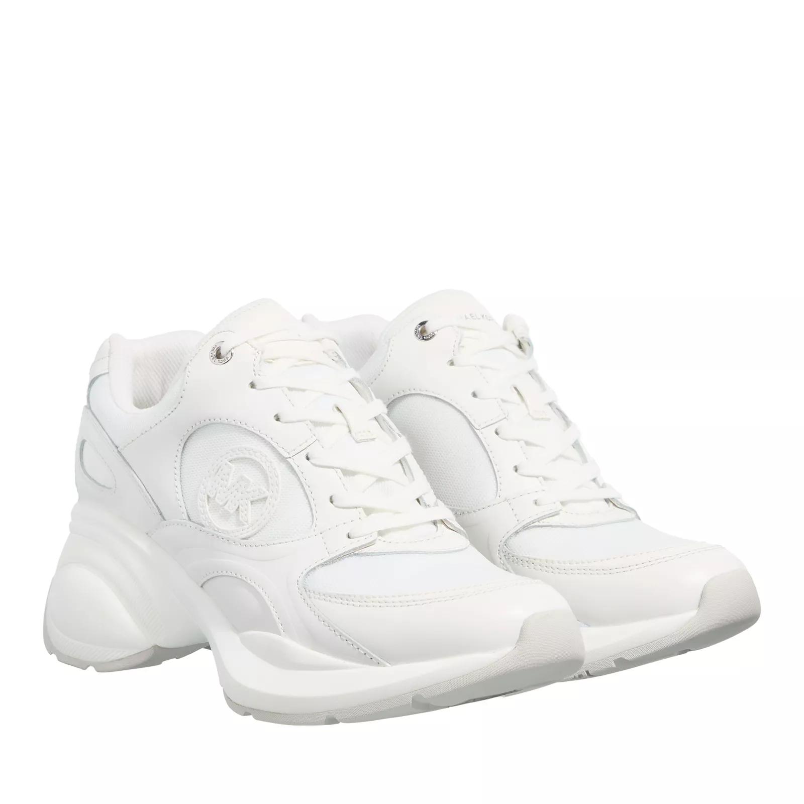 Michael Kors Zuma Trainer Optic White Low Top Sneaker