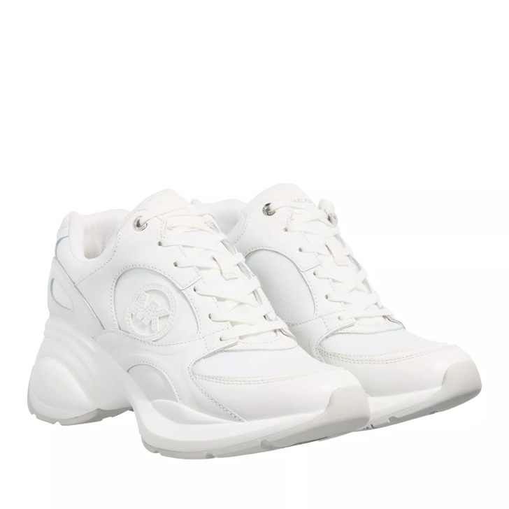 Micheal kors white deals shoes