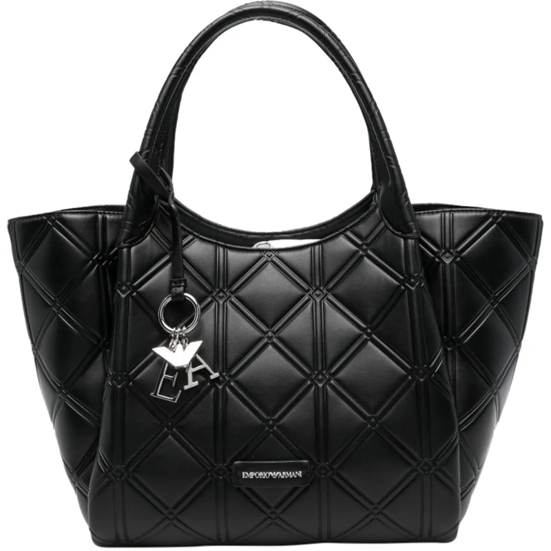 Emporio Armani Shopper Shopping M Simil Cervo - Shopping M Simil Cervo Ne schwarz