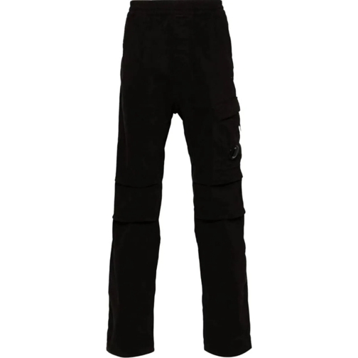 CP Company Casual Broek Cpcompany Trousers Black schwarz