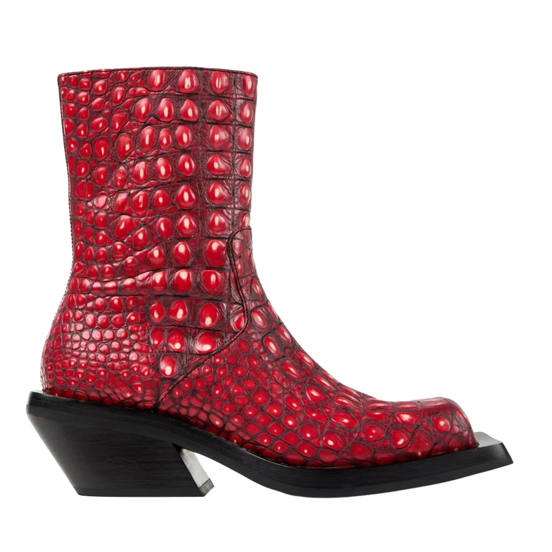 Camperlab Stiefel Stiefeletten Quetal hell-rot