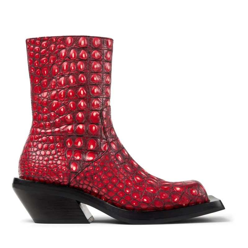 Camperlab Stiefel Stiefeletten Quetal hell-rot