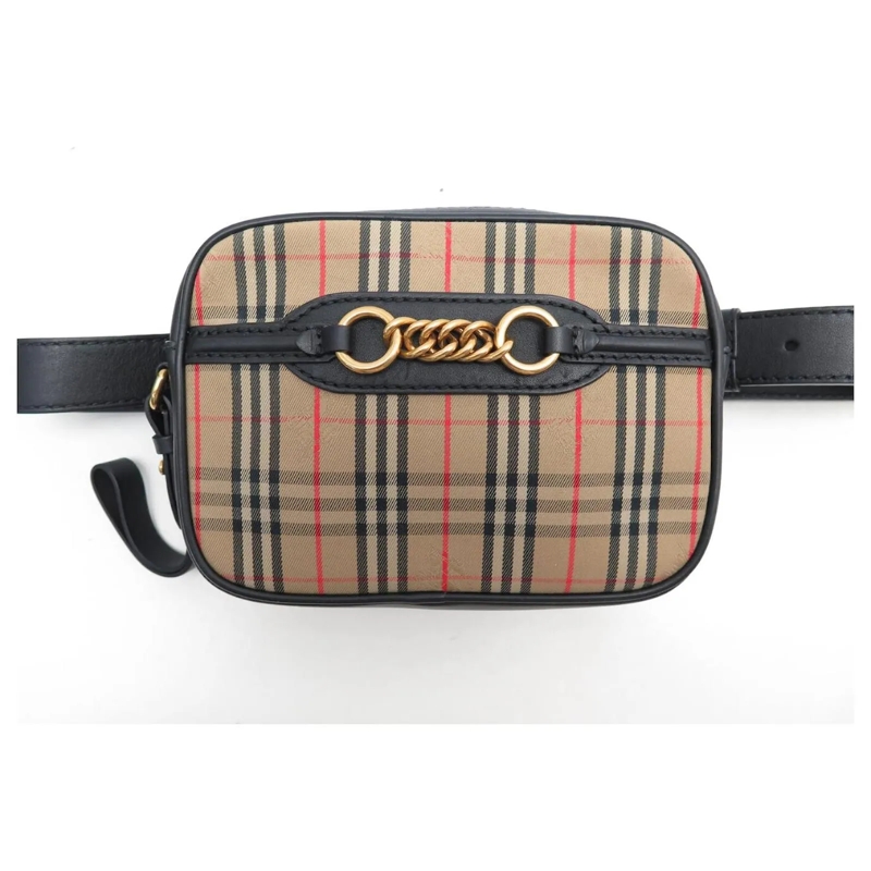 Burberry Clutch NEUE BURBERRY BUM BAG 1983 IM TARTAN-CHECK 8007350 beige