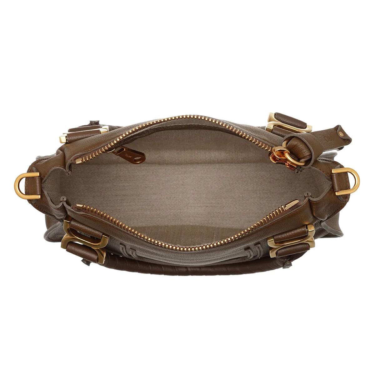 Chloé Satchels Marcie Shoulder Bag Small in taupe