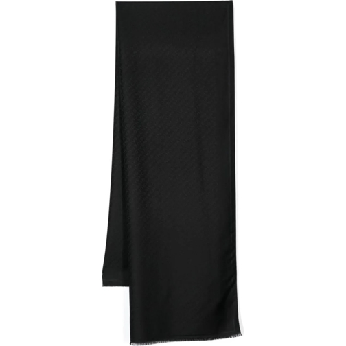 Givenchy Leichter Schal Scarfs Black schwarz