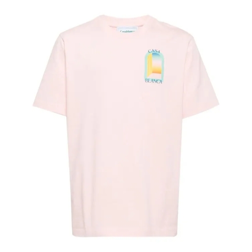 Casablanca L'arc Colore Pink T-Shirt Pink 