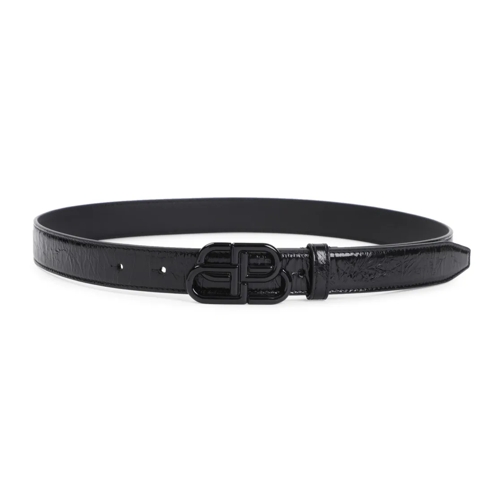 Balenciaga Dünner Gürtel Bb Thin 25 Belt Black