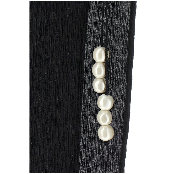 スカート Magda Butrym 03' Long Skirt With Maxi Side Split Magda Butrym 03' Long Skirt With Maxi Side Split Black | Minirok