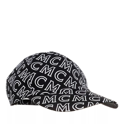 MCM Newton Monogram Cap Black Baseball-Kappe