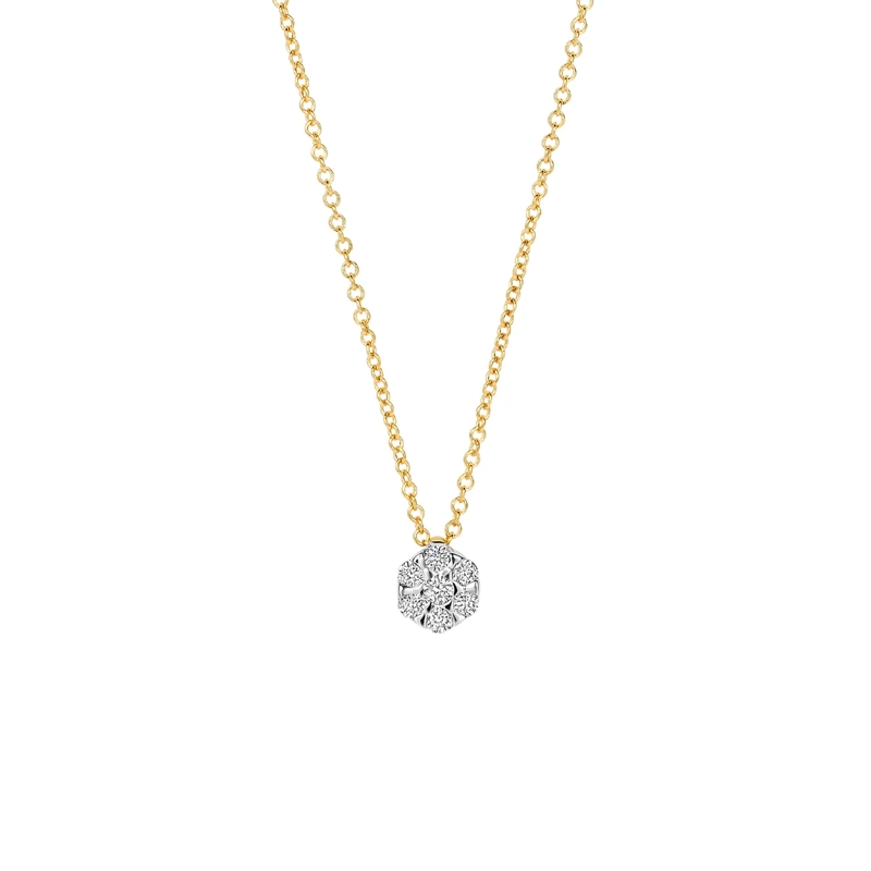 Blush Collier moyen Natural Diamonds 585 Gold Kette Gold